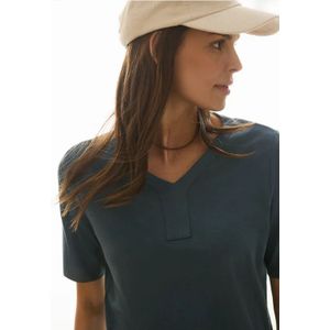 Cecil Dames Shirt in tuniek-look in Groen, Gr: XS