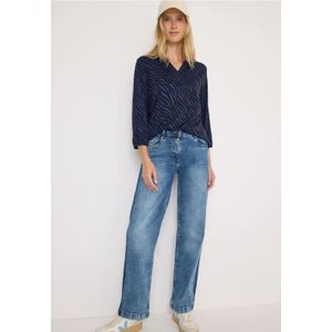 Cecil - Shirt - Urban dark blue - 3/4 Mouwen