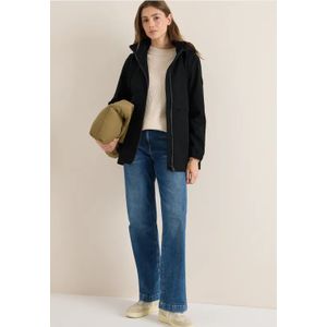 Cecil - Korte Trenchcoat - Zwart - Dames