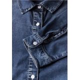 Cecil - Jeanshemd - Blauw - Dames - Lange Mouwen - Lyocellmix met Stretchaandeel