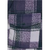 Cecil - Geruit Jasje - Groen - Damesjas - Opstaande Kraag - Ritssluiting