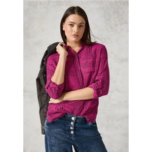 Cecil - Mousseline Blouse - Pink - Dames