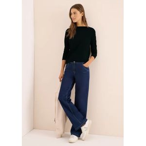 Cecil Dames Shirt in effen kleur in Groen, Gr: 3XL