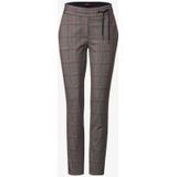 Cecil - Broek Style Tracey - Sportief - Taupe - Casual Fit - Slimbroekpijpen