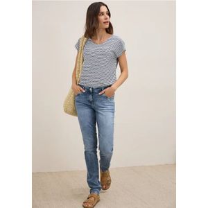 Cecil Dames Casual jeans in Blauw, Gr: 25