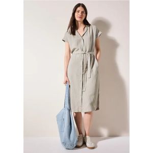 Cecil - Blousejurk - Beige - Tot op de Knie