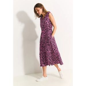 Cecil Dames Zomerjurk met print in Rood, Gr: XL