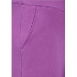 Cecil - Damespantalon - Paars - Los Model - Hoge Taille - Wijde Pijpen