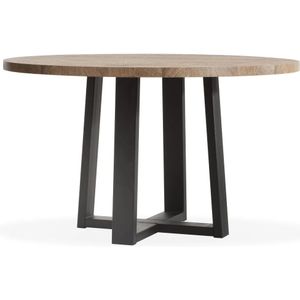 Eettafel Canon - Lamulux - Rond - Maxfurn Mokka Ø150 cm