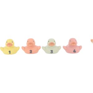 Jipy Bioplastic badeendjes set 8 delig