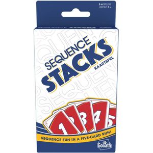 Goliath Sequence Stacks kaartspel - leuke en snelle variant op het sequence spel