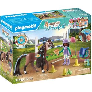 PLAYMOBIL Horses of Waterfall Zoe en Blaze speelset - 71355