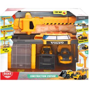 Dickie Toys Constructie Station Met Licht En  Geluid