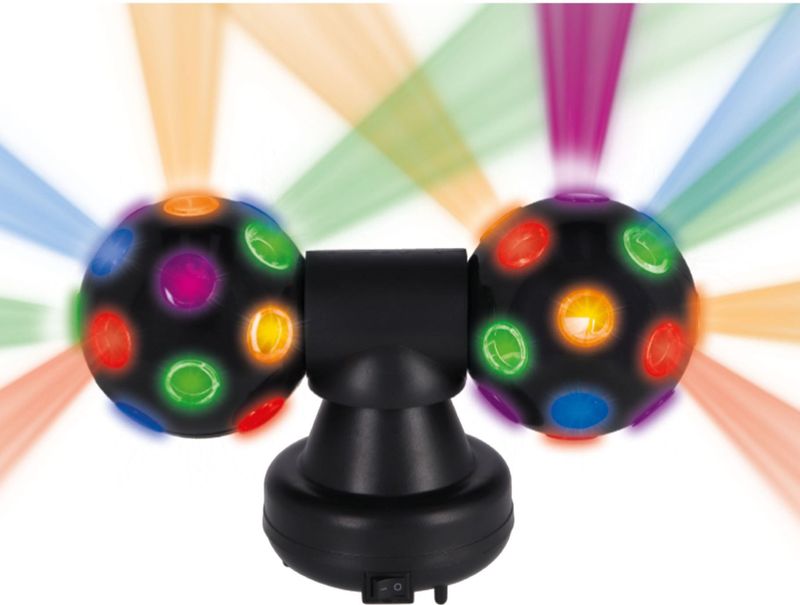 Party Time - Twin Discobal - Zwart - Diameter 10 cm