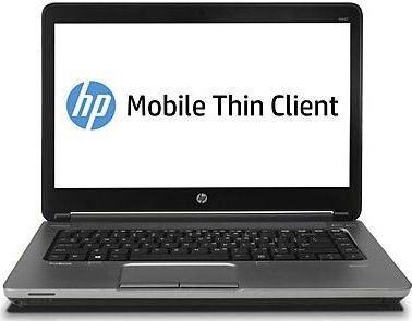 HP Mobile Thin Client mt41 AMD A4 A4-5150M Mobiele thin client 35,6 cm (14") 4 GB DDR3-SDRAM 16 GB SSD Wi-Fi 4 (802.11n) Windows Embedded Standard Zilver