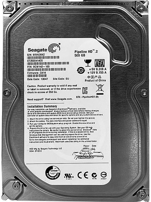 Seagate Interne harde schijf 3.5" - 500 GB (598)