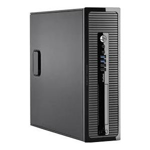 HP ProDesk 400 G1 Intel® Pentium® G G3250 4 GB DDR3-SDRAM 500 GB HDD Windows 7 Professional SFF PC Zwart