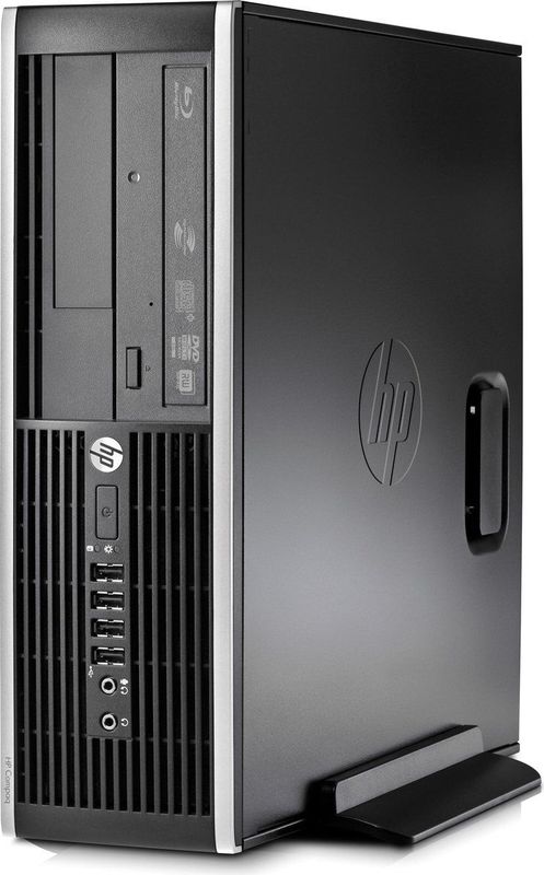 HP Compaq Pro 6200 Intel® Core™ i3 i3-2100 2 GB DDR3-SDRAM 250 GB HDD Windows 7 Professional PC Zwart