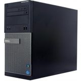 DELL OptiPlex 3010 Intel® Core™ i3 i3-3220 4 GB DDR3-SDRAM 500 GB HDD Windows 7 Professional Mini Tower PC Zwart, Grijs