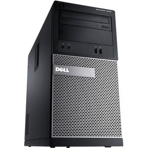 DELL OptiPlex 3010 Intel® Core™ i3 i3-3220 4 GB DDR3-SDRAM 500 GB HDD Windows 7 Professional Mini Tower PC Zwart, Grijs