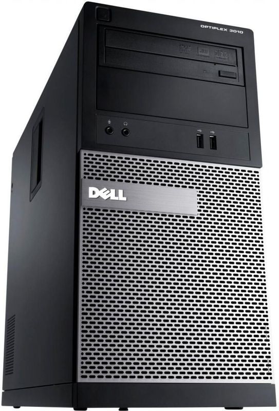 DELL OptiPlex 3010 Intel® Core™ i3 i3-3220 4 GB DDR3-SDRAM 500 GB HDD Windows 7 Professional Mini Tower PC Zwart, Grijs