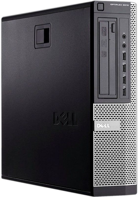 DELL OptiPlex 9010 MT Intel® Core™ i7 i7-3770 8 GB DDR3-SDRAM 500 GB HDD AMD Radeon HD 7470 Windows 7 Professional Mini Tower PC Zwart, Zilver