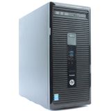 HP ProDesk 400 G2 MT Intel® Core™ i3 i3-4160 4 GB DDR3-SDRAM 1 TB HDD Windows 7 Professional Micro Tower PC Zwart