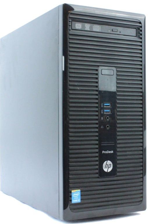 HP ProDesk 400 G2 MT Intel® Core™ i3 i3-4160 4 GB DDR3-SDRAM 1 TB HDD Windows 7 Professional Micro Tower PC Zwart