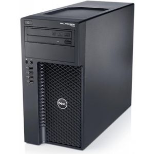 DELL Precision T1650 Intel® Core™ i3 i3-3220 4 GB DDR3-SDRAM 500 GB HDD Windows 7 Professional Tower Workstation Zwart