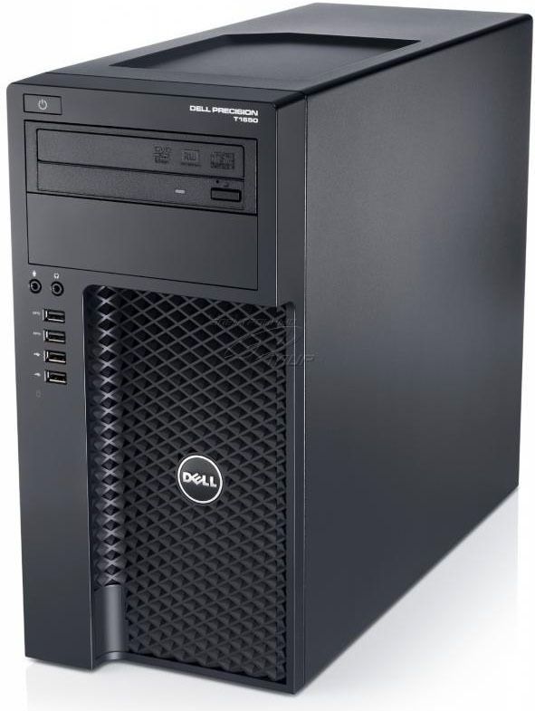 DELL Precision T1650 Intel® Core™ i3 i3-3220 4 GB DDR3-SDRAM 500 GB HDD Windows 7 Professional Tower Workstation Zwart