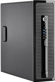 HP ProDesk 400 G1 Intel® Core™ i3 i3-4160 4 GB DDR3-SDRAM 1 TB HDD Windows 7 Professional SFF PC Zwart