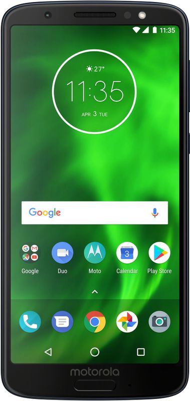 Motorola moto g⁶ 14,5 cm (5.7") Dual SIM Android 8.0 4G USB Type-C 3 GB 32 GB 3000 mAh Indigo