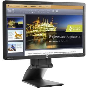 HP EliteDisplay E221c LED display 54,6 cm (21.5") 1920 x 1080 Pixels Full HD Zwart