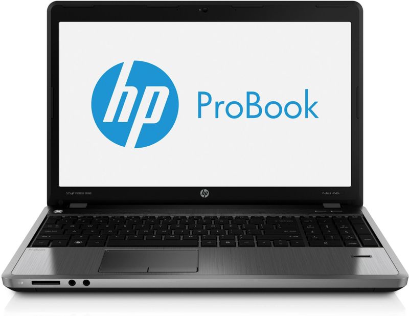 HP ProBook 4540s Laptop 39,6 cm (15.6") HD Intel® Core™ i5 i5-2450M 4 GB DDR3-SDRAM 500 GB HDD AMD Radeon HD 7650M Windows 7 Professional Zwart, Zilver