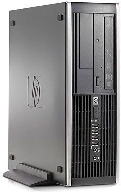 HP Compaq Elite 8200 SFF Intel® Core™ i5 i5-2400 4 GB 128 GB Windows 7 Professional PC Zwart