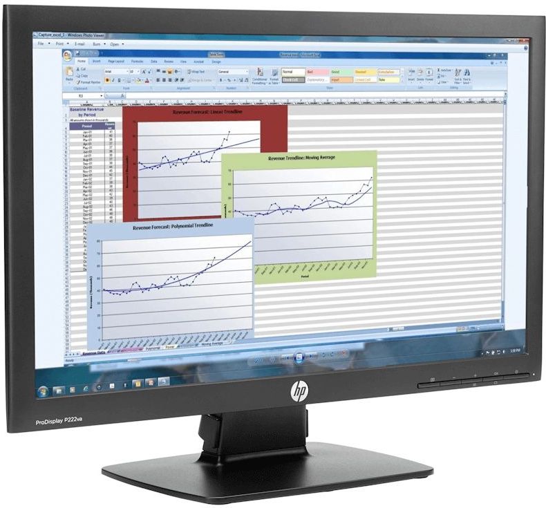 HP ProDisplay P222va 21,5-inch monitor