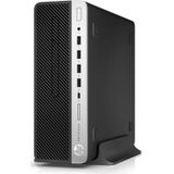HP ProDesk 600 G3 Intel® Core™ i5 i7-7700 8 GB DDR4-SDRAM 256 GB SSD Windows 10 Pro SFF PC Zwart, Zilver