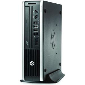 HP Compaq Elite 8200 Intel® Core™ i5 i5-2500S 4 GB DDR3-SDRAM 250 GB AMD Radeon HD 5450 Windows 7 Professional Small Desktop PC Zwart