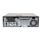 HP ProDesk 600 G1 SFF Intel® Core™ i5 i5-4570 8 GB DDR3-SDRAM 256 GB SSD Windows 7 Professional PC Zwart