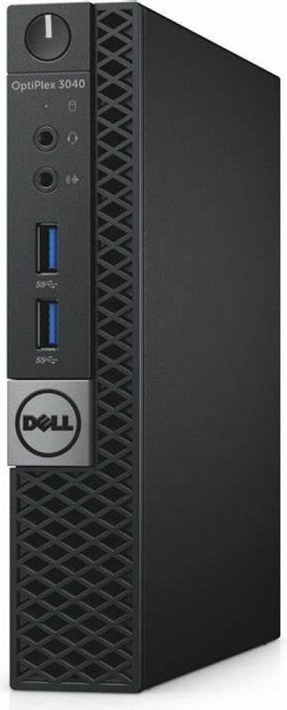 DELL OptiPlex 3040 Intel® Core™ i5 i5-6500T 4 GB DDR3L-SDRAM 128 GB SSD Windows 10 Pro Mini PC Zwart