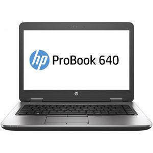 HP ProBook 640 G1 Intel® Core™ i5 i5-4200M Laptop 35,6 cm (14") 4 GB DDR3-SDRAM 500 GB HDD Wi-Fi 4 (802.11n) Windows 7 Professional Zwart, Zilver