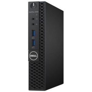DELL OptiPlex 3050 Intel® Core™ i3 i3-7100T 4 GB DDR4-SDRAM 500 GB HDD Windows 10 Pro Micro Tower Mini PC Zwart