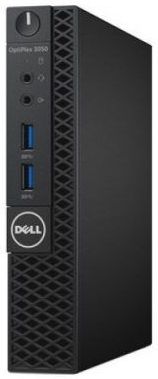 DELL OptiPlex 3050 Intel® Core™ i3 i3-7100T 4 GB DDR4-SDRAM 500 GB HDD Windows 10 Pro Micro Tower Mini PC Zwart
