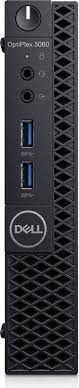 DELL OptiPlex 3060 Intel® Core™ i5 i5-8500 8 GB DDR4-SDRAM 256 GB SSD Windows 10 Pro Mini Tower PC Zwart