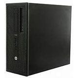 HP ProDesk 600 G1 Intel® Core™ i5 i5-4570 4 GB DDR3-SDRAM 500 GB HDD Windows 8 Pro Micro Tower PC Zwart
