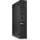 DELL OptiPlex 3020 Intel® Core™ i5 i5-4590T 4 GB DDR3-SDRAM 500 GB HDD Windows 7 Professional Mini PC Zwart
