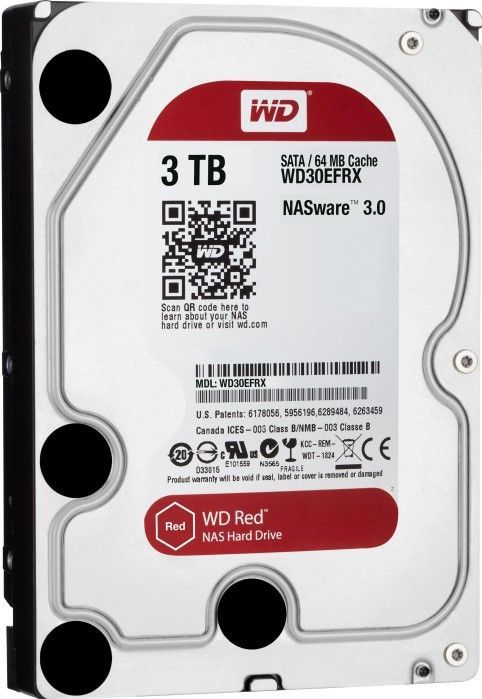 Western Digital Red - Interne harde schijf 3.5" - 3 TB (674)