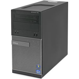 DELL OptiPlex 390 SF Intel® Core™ i3 i3-2120 2 GB DDR3-SDRAM 250 GB Windows 7 Professional SFF PC Zwart