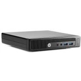 HP 260 G1 mini Intel® Core™ i3 i3-4030U 4 GB DDR3-SDRAM 500 GB HDD Windows 7 Professional Mini PC Zwart