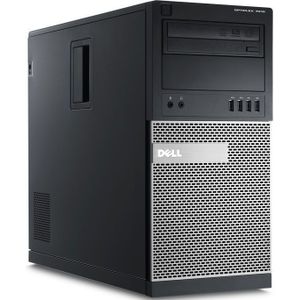 DELL OptiPlex 7010 Intel® Core™ i5 i5-3470 4 GB DDR3-SDRAM 500 GB HDD AMD Radeon HD 7470 Windows 7 Professional Desktop PC Zwart, Zilver